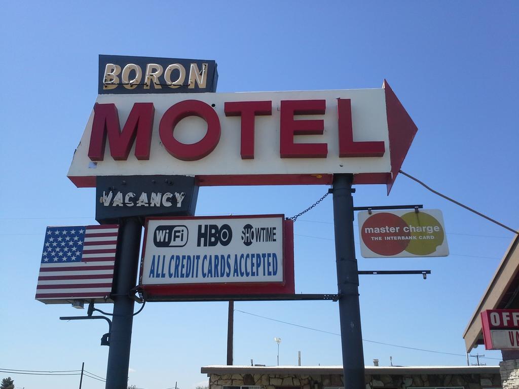 Boron Motel Eksteriør bilde